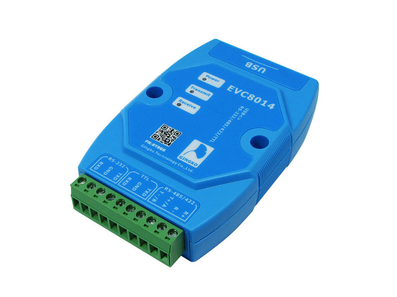 EVC8014 USB轉UART/RS-232/485/422四合一磁耦隔離接口轉換器